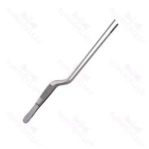 Gruenwald Bayonet Forceps 21cm Serrated Jaw 2mm Tip Forceps – surgivalley (001210029)