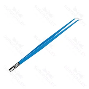 European Bipolar Forceps Straight Angled Design for Electrosurgical Procedures – surgivalley (001210235)