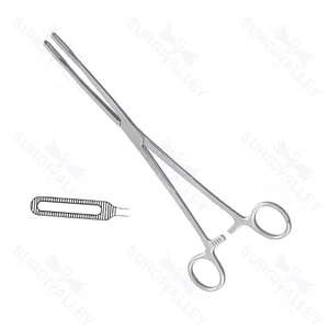 Surgical Tissue Forceps Straight 25.0 cm (10) – surgivalley (029210005)