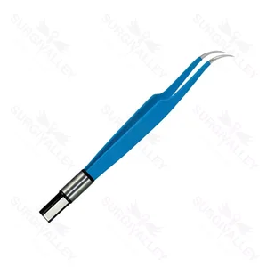 Jeweler # 7 Curved European Bipolar Forceps – surgivalley (001210247)