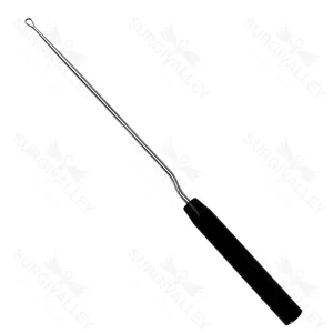 Lateral Bayonet Teardrop Curette Orthopedic Spine Surgery Instrument for General Surgery – surgivalley (008210015)