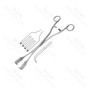 Single Use Disposable Pratt Tenaculum Forceps 4 Prong Gynaecology Forceps – surgivalley (001090020)