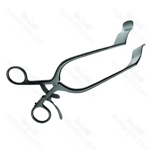 Rigby self-retaining vaginal retractor 7 smooth, solid blades ring handle with ratchet catch – surgivalley (005090009)