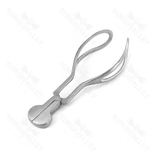 Simpson Tissue Forceps Curved – surgivalley (001090029)