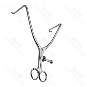 Zelpi Retractors Double Bent Extended Deep Tissue Retractor – surgivalley (005210082)