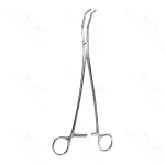Pinça de oclusão tangencial Debakey 10" com 5.5cm de comprimento e 1.5cm de profundidade
