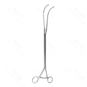 15 1/2" VATS-Semb-Klemme, 10-mm-Schaft, 140-mm-DeBakey-1×2-Maul – surgivalley (027210125)