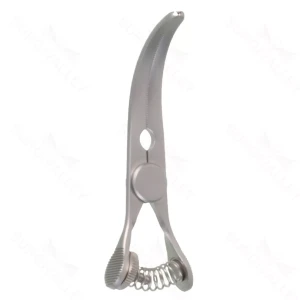 2 1/2" Cooley Bulldog 血管夹，弯曲型，2.4cm – surgivalley (111210137)
