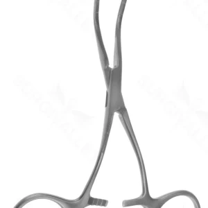 5 Castaneda Clamp curved shanks angled jaw 30° – surgivalley (004210111)
