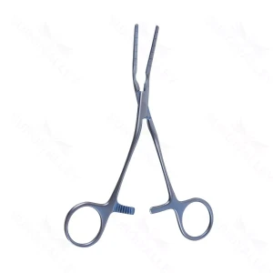 Surgical Hemostatic Forceps Angled 16.2 cm (6.4) – surgivalley (111210027)