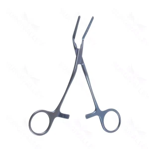 Surgical Hemostatic Forceps Angled 16.2 cm (6.4) – surgivalley (111210029)