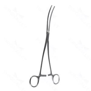9 1/2" DeBakey 主动脉瘤钳 7.5cm 1×2 齿 – surgivalley (027210100)