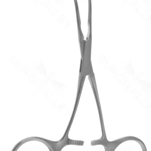 Debakey Castaneda Clamp 1.4mm #2 anastomosis jaw curved handle – surgivalley (027210059)