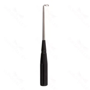 10" farvet cervikal curette sort vinklet 90° 5 – surgivalley (008210487)