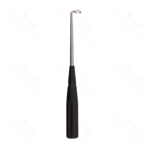 10" farvet cervikal curette sort vinklet 90° 6 – surgivalley (008210488)