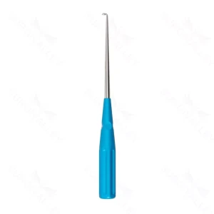 10" Farvet cervikalkürette turk. Vinklet 90° 3-0 – surgivalley (008210480)
