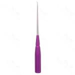 10 Color Cervical Curette violet Angled Size 4-0