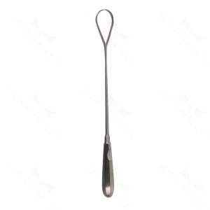 Cureta de placenta Recamier 13 3/4" rígida de punta cortante – surgivalley (008210044)