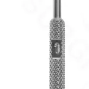 Single-Use Buck ear curette 6" straight size #1 2.0mm diameter blunt edge round handle – surgivalley (055210097)
