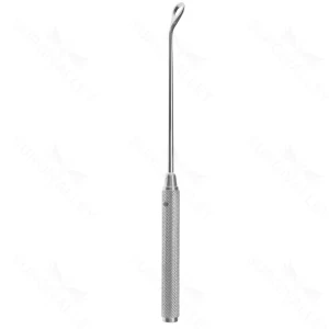 7 Coakley Antrum Curette slight curved large #1