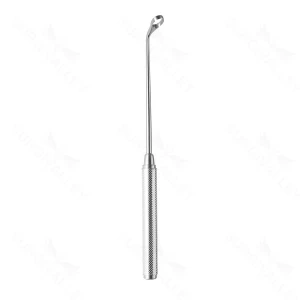 7 Coakley Antrum Curette strong curved large #2