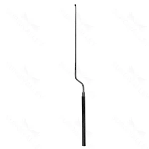 9 1/2" belagt mikrocurette med 3mm kop og lige skaft – surgivalley (008210594)