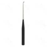 Color Lumbar Curette Angled 5 black for General Surgery and Neurosurgery