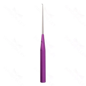Farvet lumbalkürette vinklet 90° 4-0 violet – surgivalley (008210527)