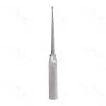Cureta de anillo cónico de 9" recta, tamaño 3, 3mm
