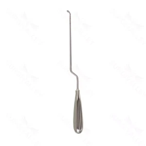MIS bajonet-knoglekyrette 3/16" omvendt vinklet kop 11 1/2" – surgivalley (008210267)