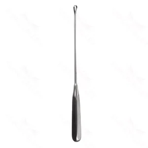 Cureta uterina Sims de 11" afilada maleable n.º 1 – surgivalley (008210030)