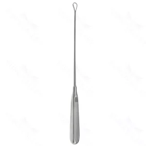 Cureta uterina Sims de 11" afilada, maleable n.º 6 – surgivalley (008210033)