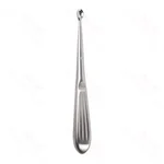 Brun (Spratt) 骨刮匙 6 1/4" 直形 5号 圆杯，Brun 手柄