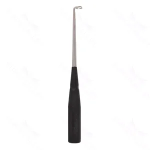10" farvet cervikal curette sort vinklet 90° 4 – surgivalley (008210486)