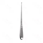 Spinal fusion curette 11 straight size #1 cup round handle