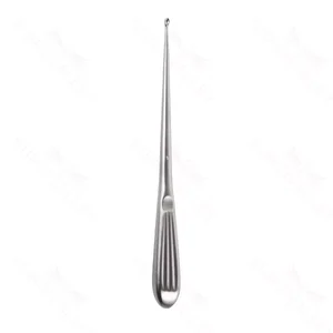 Spinal fusion curette 11 straight size #1 cup round handle – surgivalley (008210114)