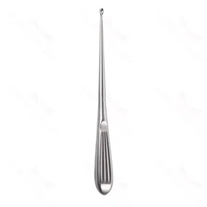 Spinal fusion curette 11 straight size #2 cup round handle – surgivalley (008210117)