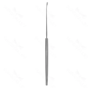Shapleigh Bone Curette Straight Cup Size #1 15.0 cm (6")