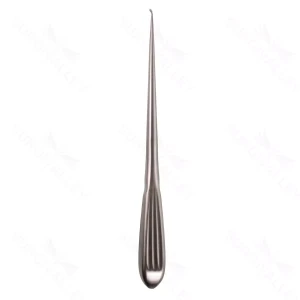 Cureta para fusión espinal de 9" angulada inversa, tamaño 000000
