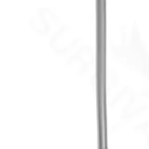 Dilatador coronario Cooley de 5" de aluminio con vástago de 2.0mm