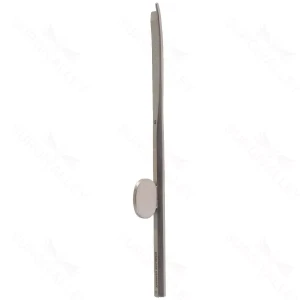 Orthopedic Bone Osteotome Curved 5.0 mm Blade 15.9 cm (6.3) – surgivalley (012210234)