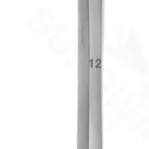 Orthopedic Bone Osteotome 12.0 mm Blade 15.9 cm (6.3) – surgivalley (012210226)