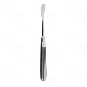 Obwegeser periosteal elevator 7 slightly curved 11.0mm wide blade, beveled edge flat handle – surgivalley (007210120)
