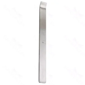 Orthopedic Bone Osteotome Curved 15.0 mm Blade 17.1 cm (6.7) – surgivalley (012210217)