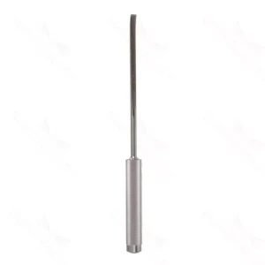 Spinal fusion osteotome 7 curved 4.0mm wide round handle – surgivalley (012210143)
