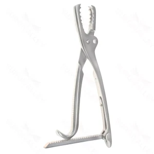 Pinza de sujeción ósea Farabeuf 10 1/4" mandíbula ajustable – surgivalley (005210094)