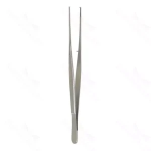 Potts-Smith tissue forceps 7 straight 1x2 teeth serrated jaws insulated flat handle – surgivalley (027210221)