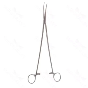 Surgical Tissue Forceps Curved 30.5 cm (12) – surgivalley (001210779)