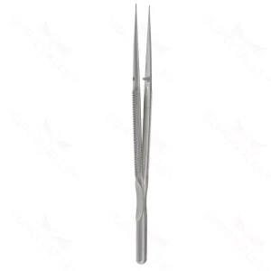 15cm Pierse Forceps - round Handle 8mm dia 0.3mm Tips – surgivalley (001211443)