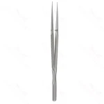 18cm Pierse Forceps - round Handle 8mm dia 0.3mm tips